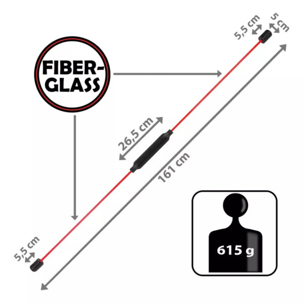 Flex Bar barra flexible para entrenamiento - Image 3