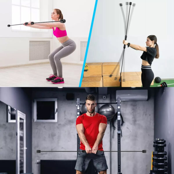Flex Bar barra flexible para entrenamiento - Image 9