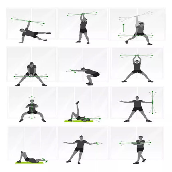 Flex Bar barra flexible para entrenamiento - Image 2