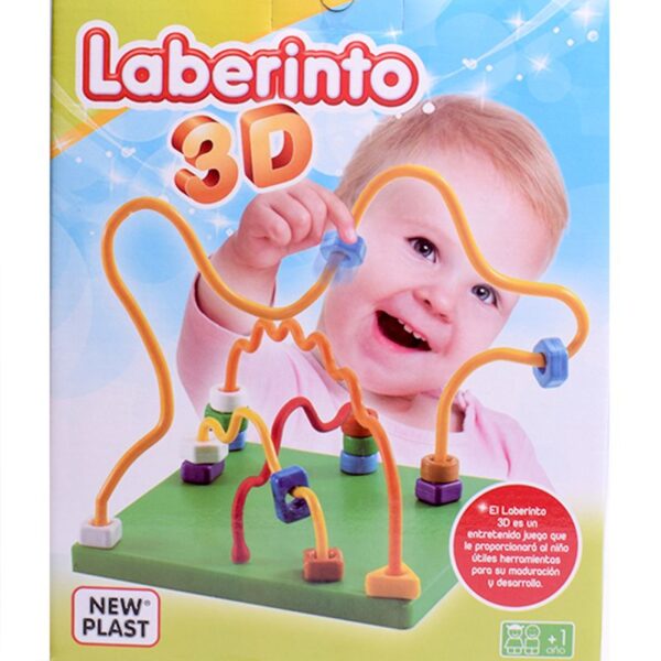 LABERINTO DIDACTICO 3D EN CAJA